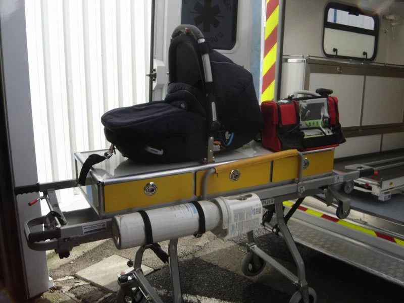 brancard-pediatrique-Jussieu Secours Brest