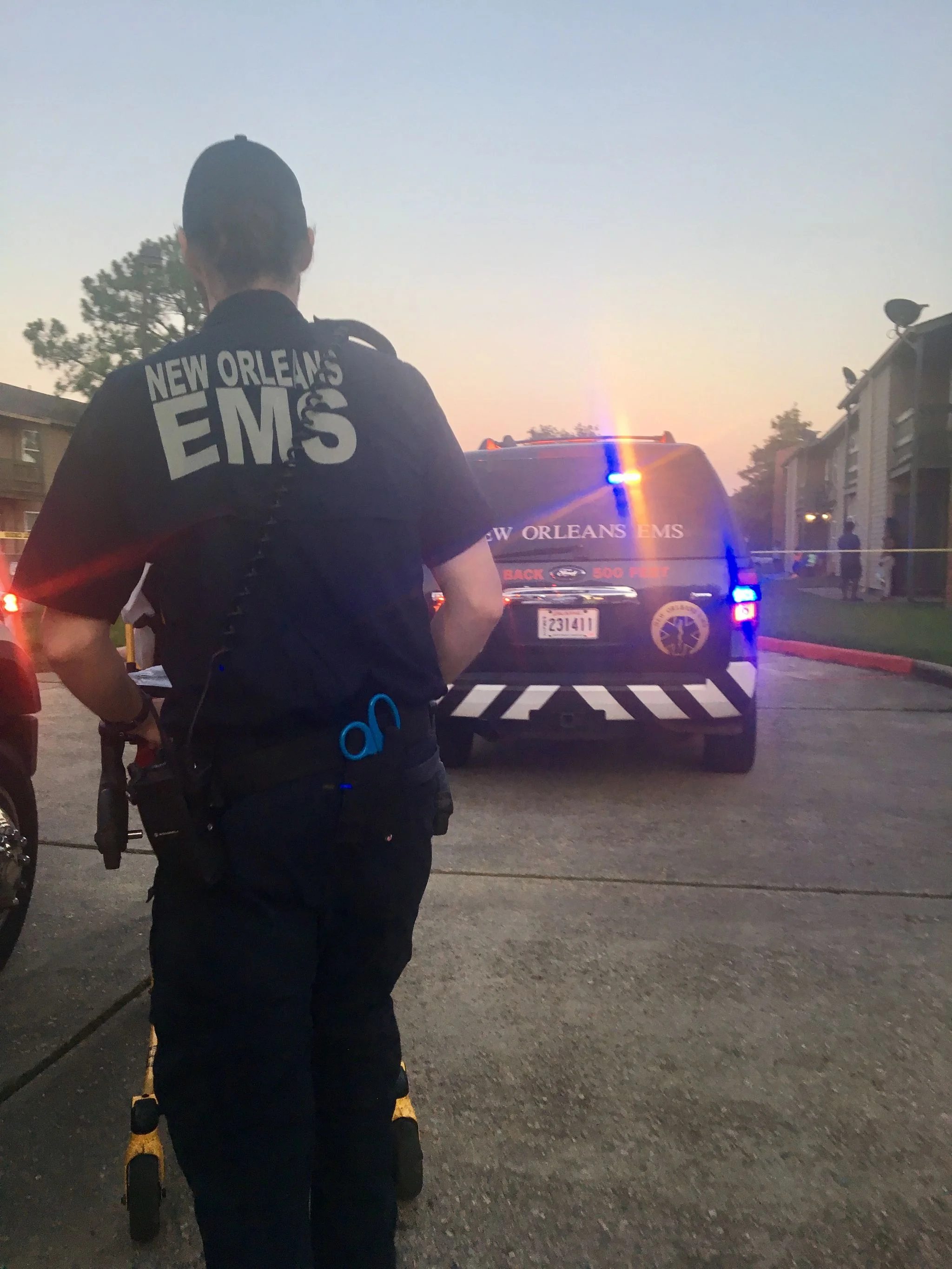 FullSizeRender14 Ambulancier : le site de référence EMS Nouvelle Orléans - Un ambulancier parmi les paramedics