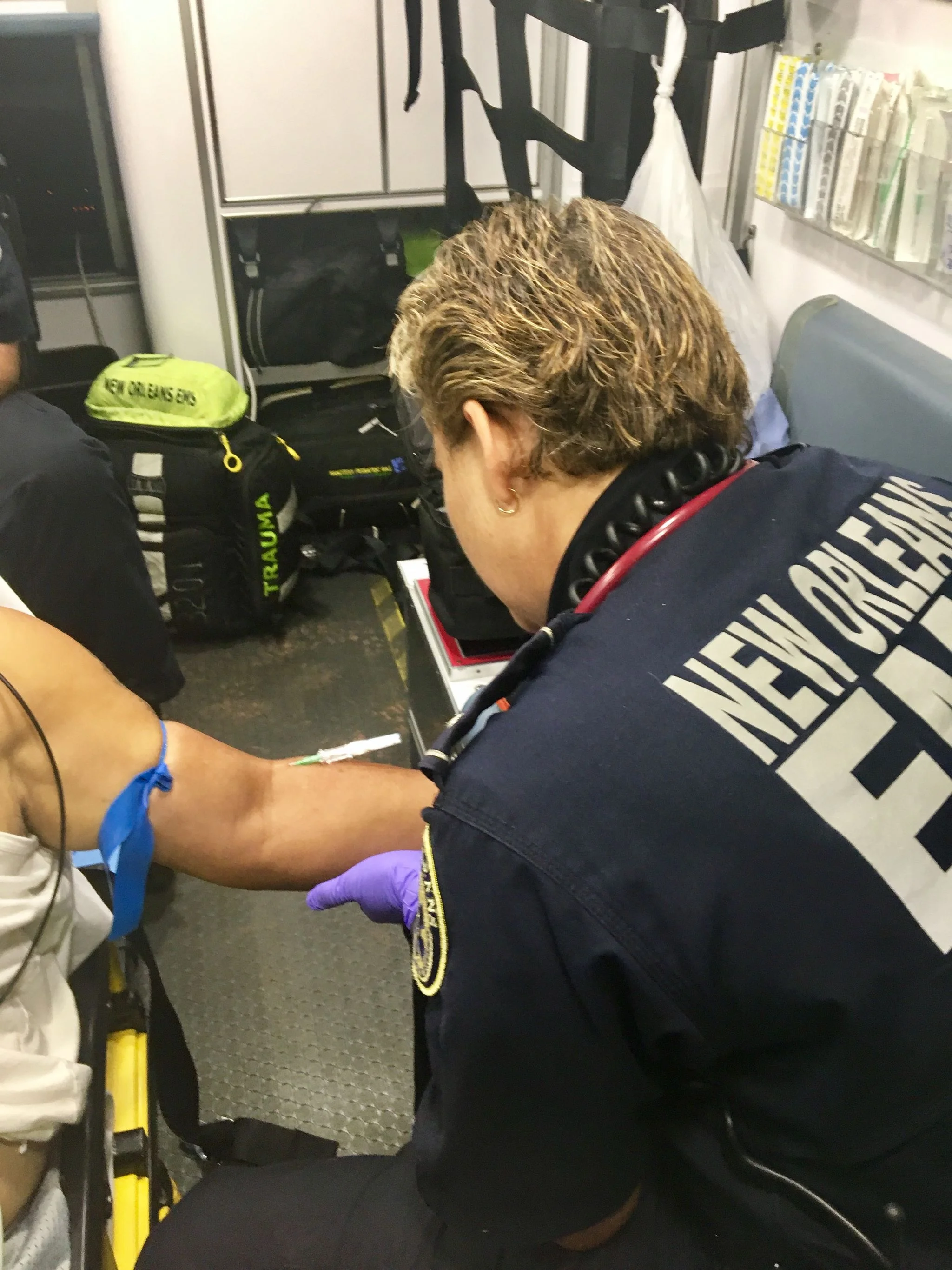 FullSizeRender23 Ambulancier : le site de référence EMS Nouvelle Orléans - Un ambulancier parmi les paramedics
