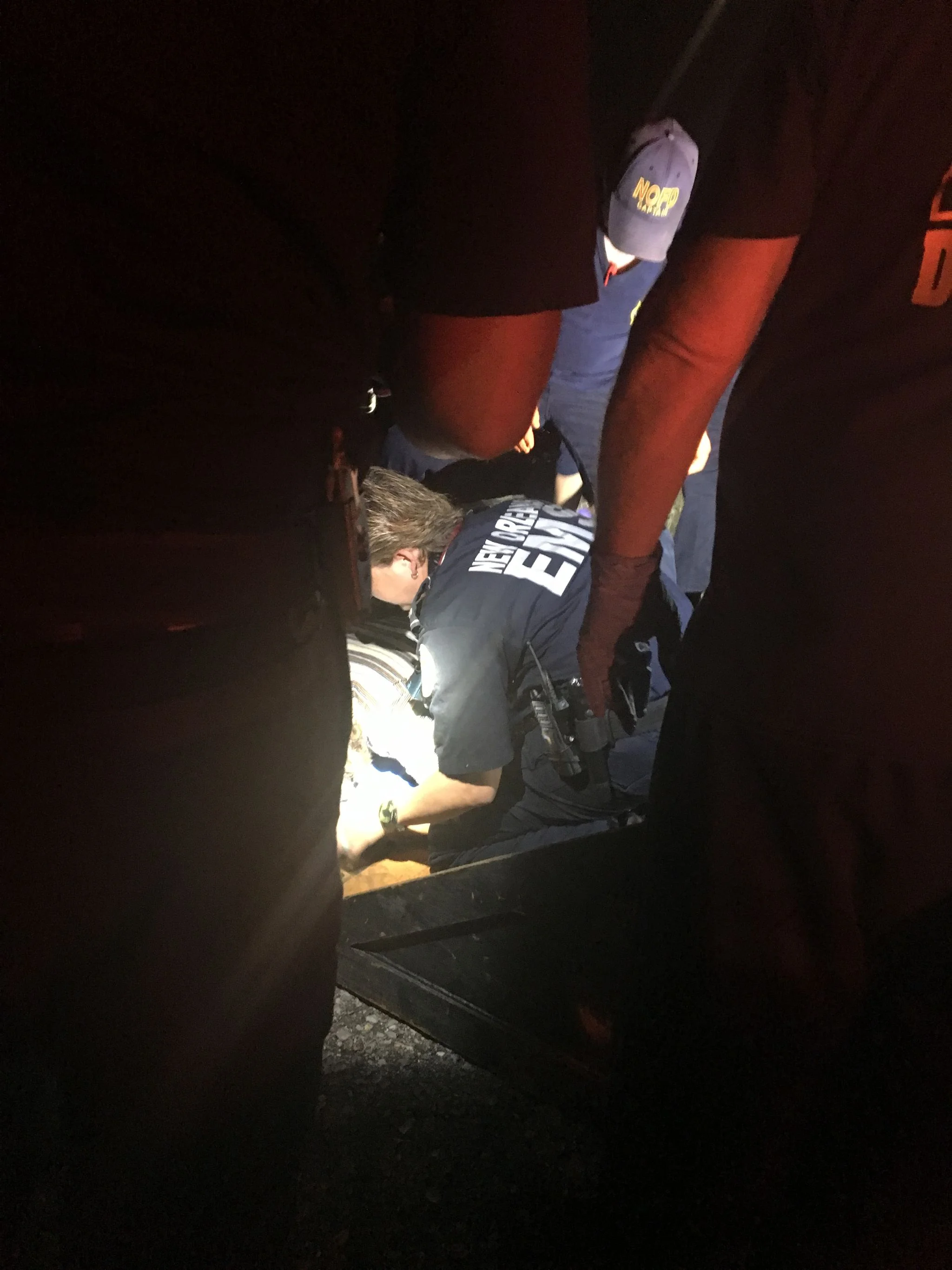 IMG 1859 Ambulancier : le site de référence EMS Nouvelle Orléans - Un ambulancier parmi les paramedics