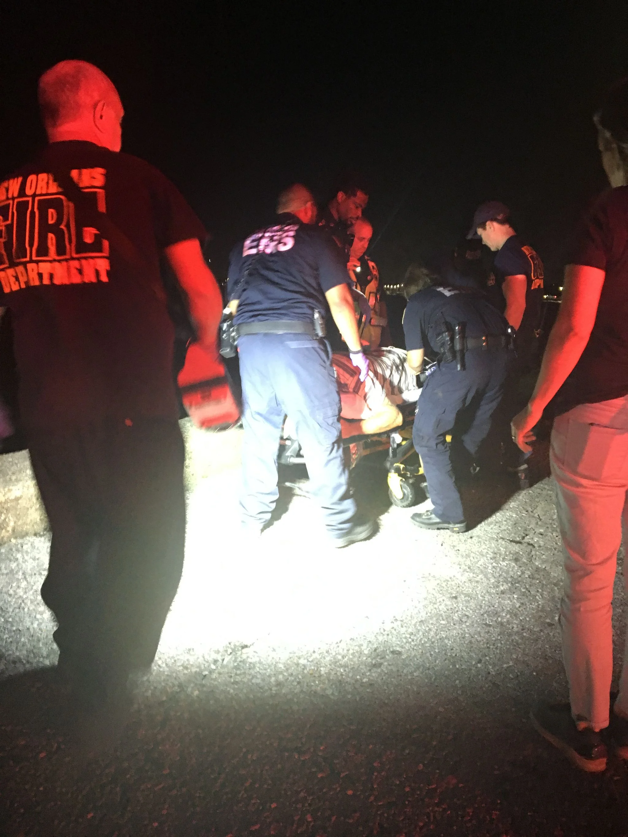 IMG 1861 Ambulancier : le site de référence EMS Nouvelle Orléans - Un ambulancier parmi les paramedics