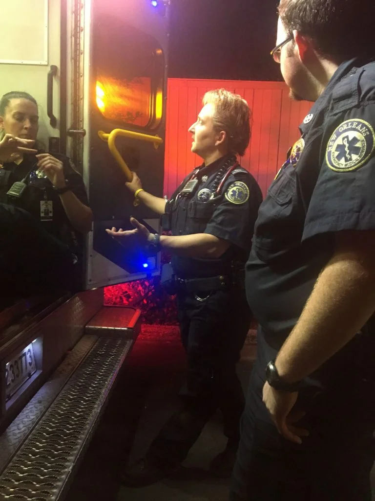 EMS Nouvelle Orleans - imemrsion d'un ambulancier