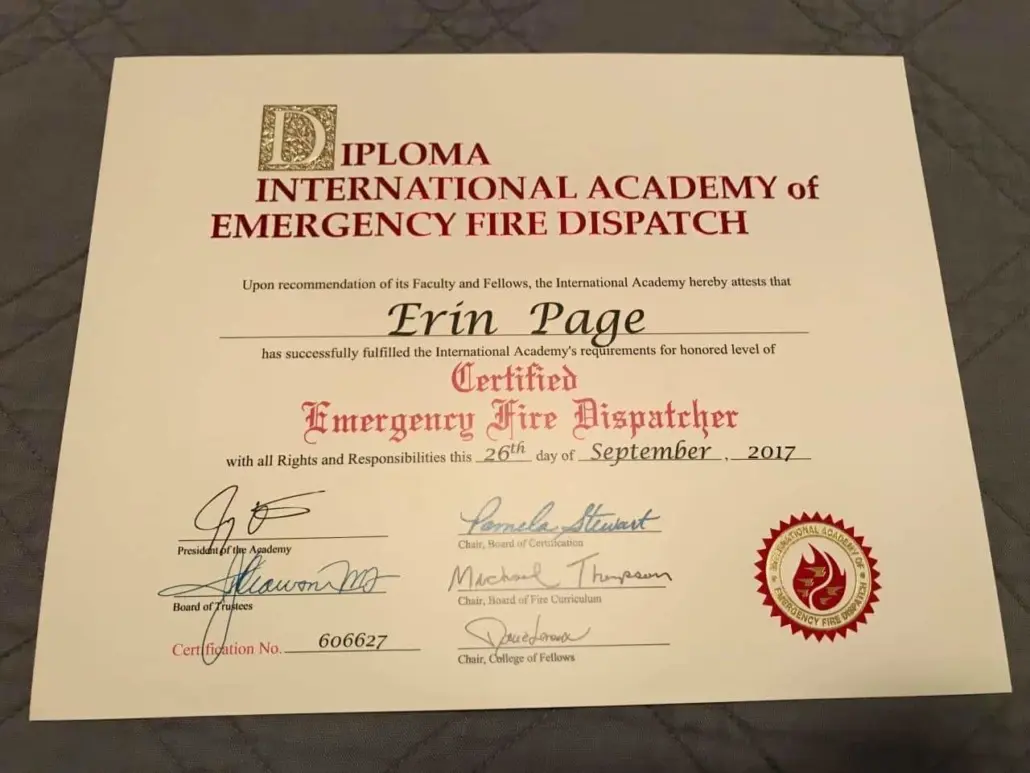 911 - diplome de régulation