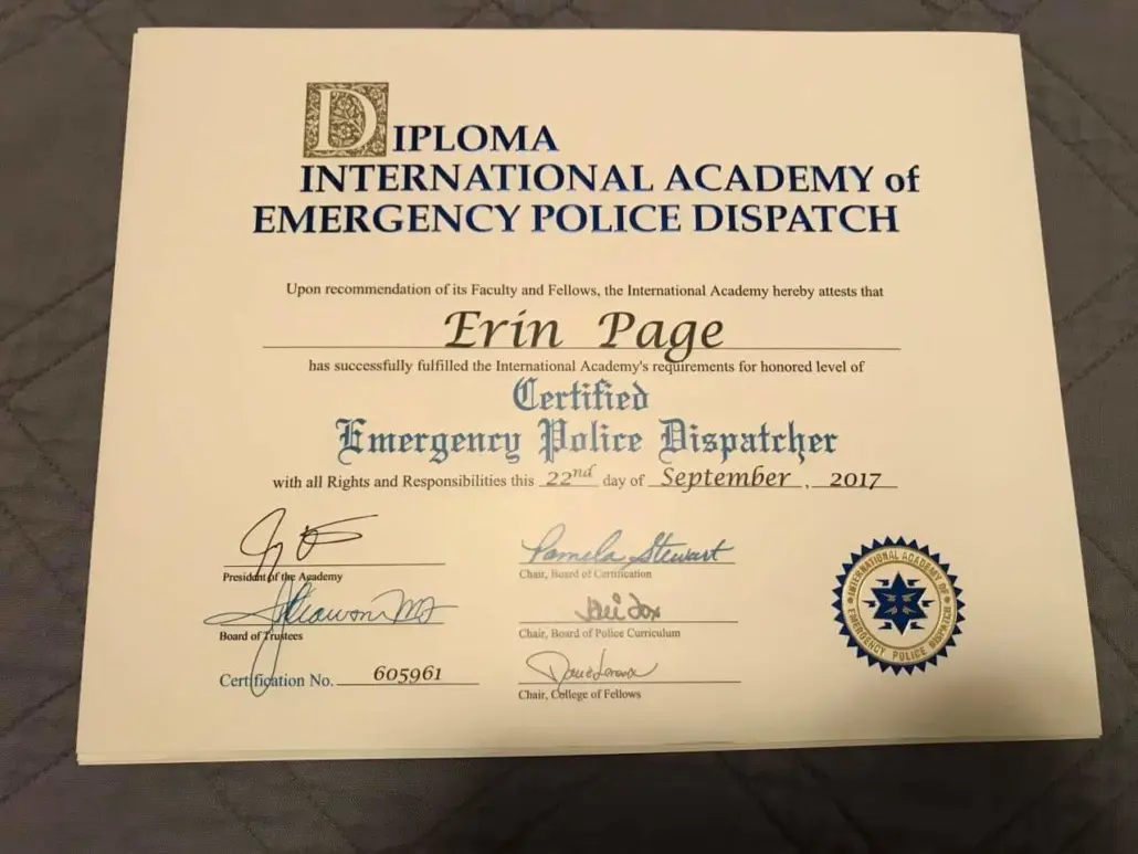 911 - diplome de régulation