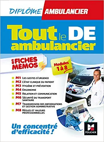 TOUT LE DE AMBULANCIER Ambulancier : le site de référence La librairie de l'ambulancier