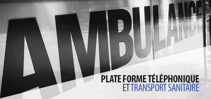 Transport sanitaire, une plate forme téléphonique : reportage France 3